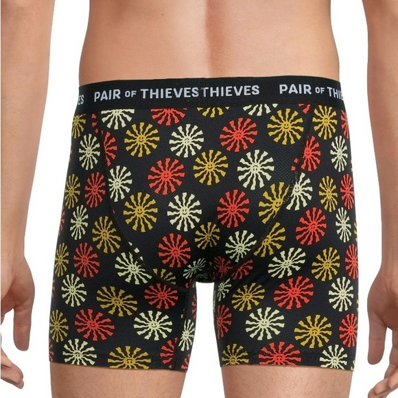 Pair of Thieves Men’s SUPERFIT Solar Rotations boxer briefs, 2-pack 3XL - Picture 4 of 7